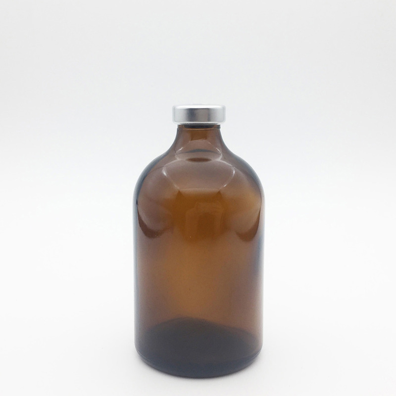 100ml Amber Sterile vial